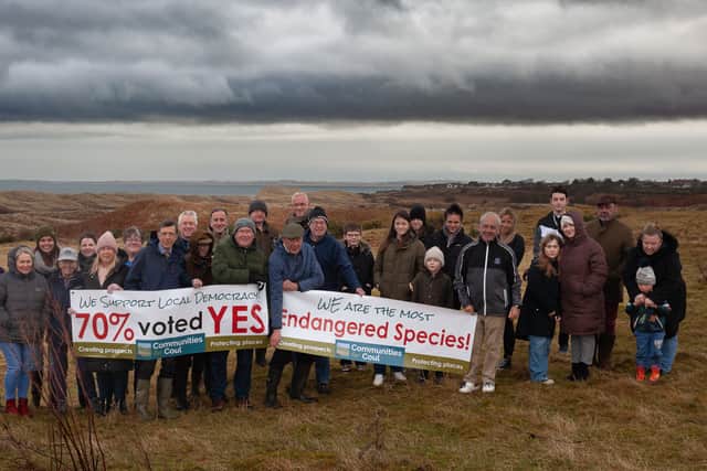 C4C claims the vast majority of the people in east Sutherland support the Coul Links golf development, with approximately 70% voting in favour of it, in a community ballot in 2021.